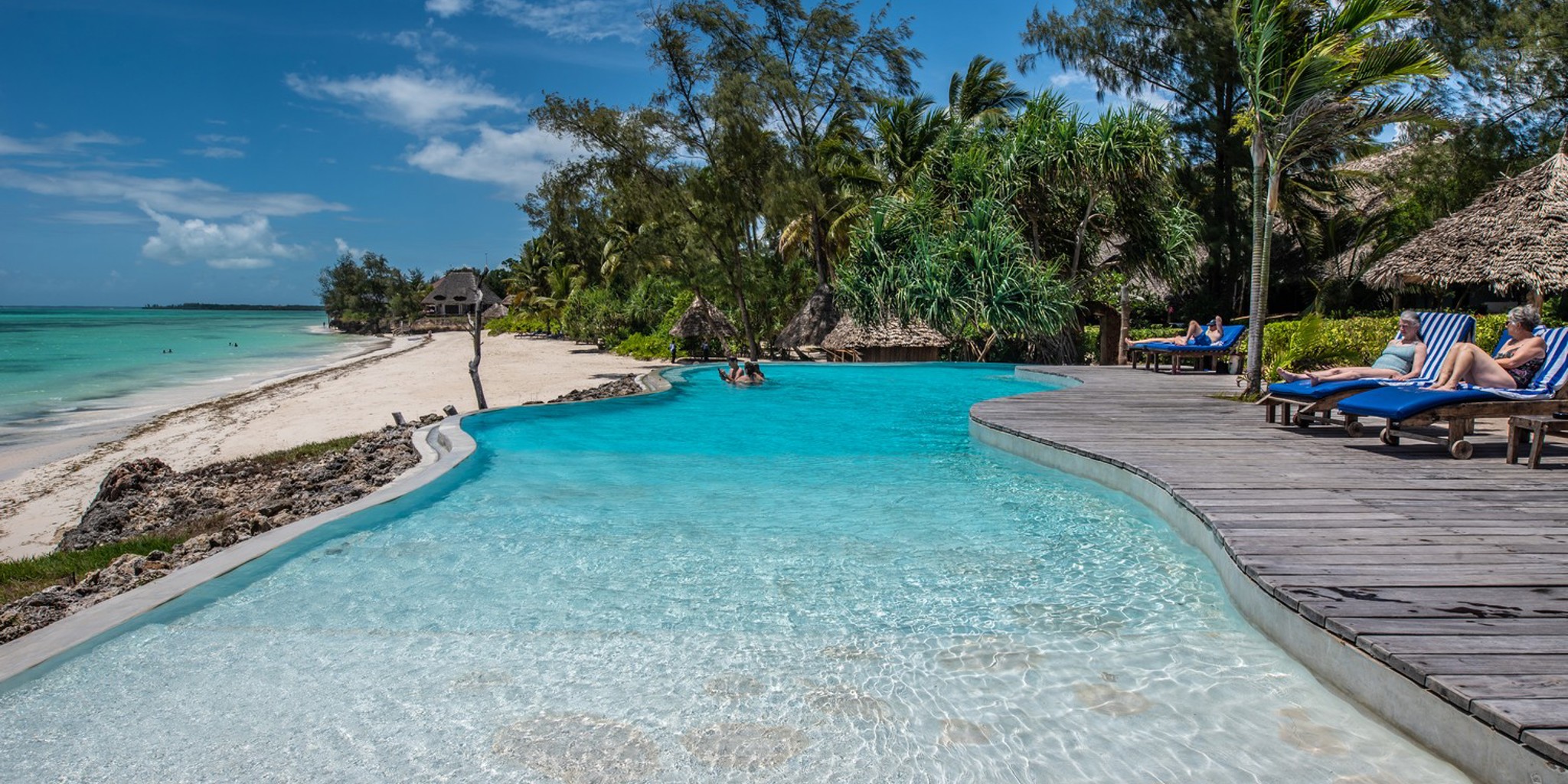 Pongwe beach Zanzibar 2026 — east coast secluded cove boutique quiet honeymoon