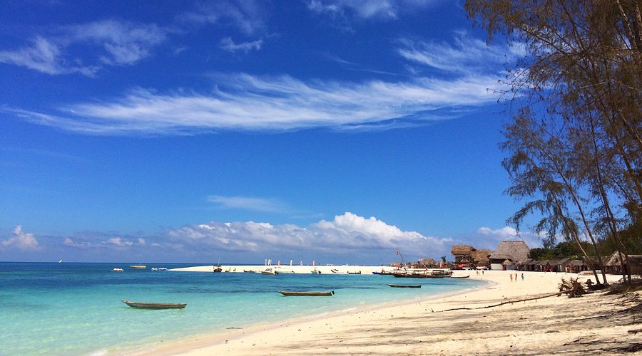 Kendwa beach Zanzibar — northwest coast calm swimming sunset luxury