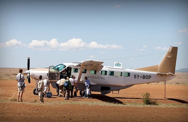 India to Masai Mara travel route via Nairobi