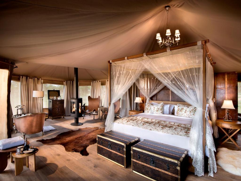One Nature Nyaruswiga Serengeti — central Serengeti luxury tented villa comfort