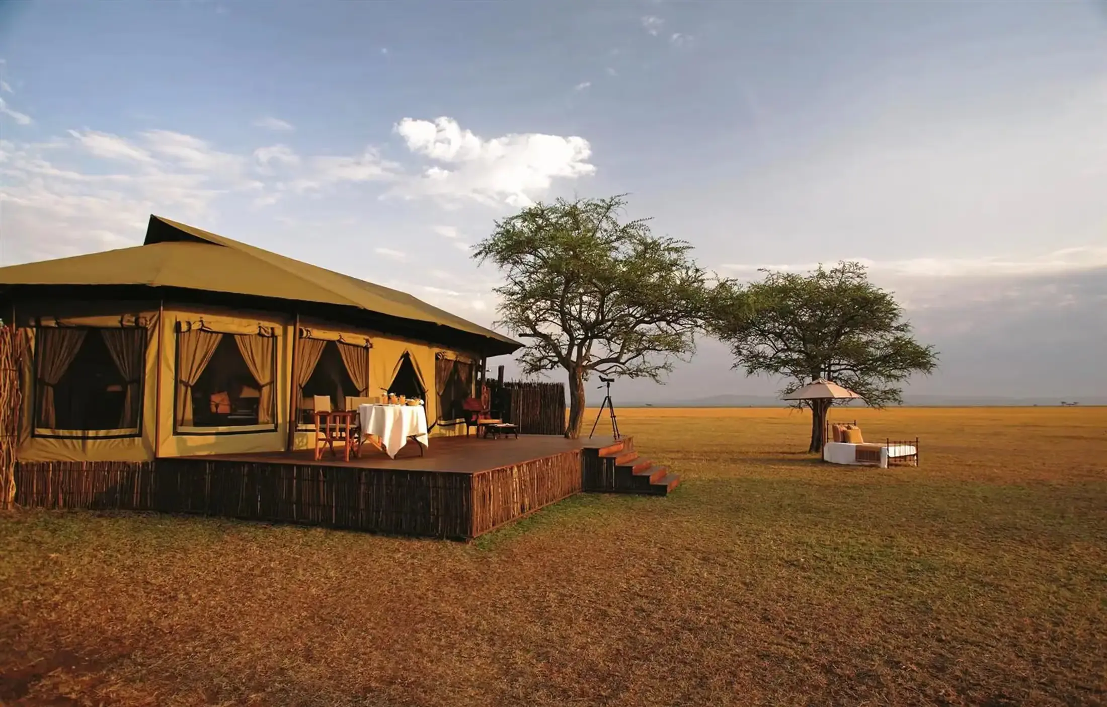 Singita Sabora Tented Camp Grumeti — ultra-luxury private reserve Serengeti