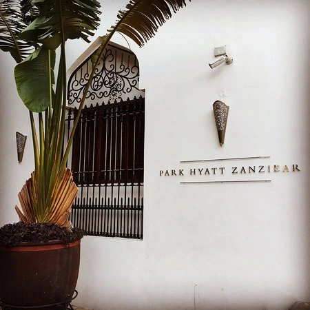 Park Hyatt Zanzibar seafront terrace and Indian Ocean view