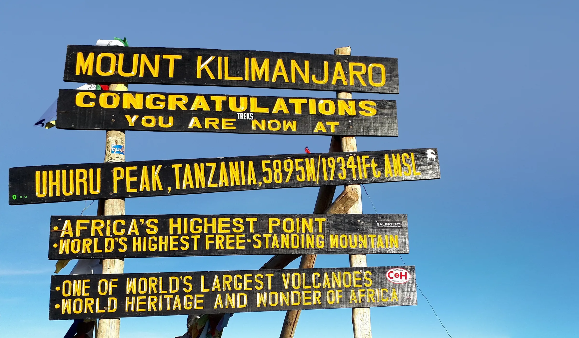 Kilimanjaro Uhuru Peak summit