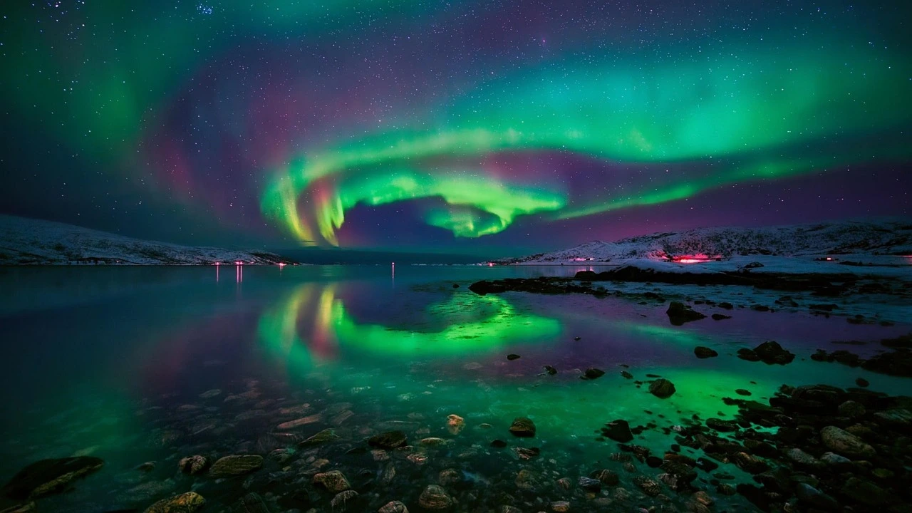 Lofoten fjord and mountain scenery for a Norway aurora itinerary