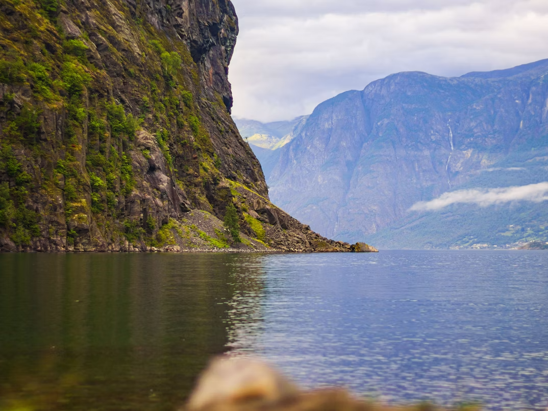 Best time to visit Norway with a dramatic fjord and mountain view