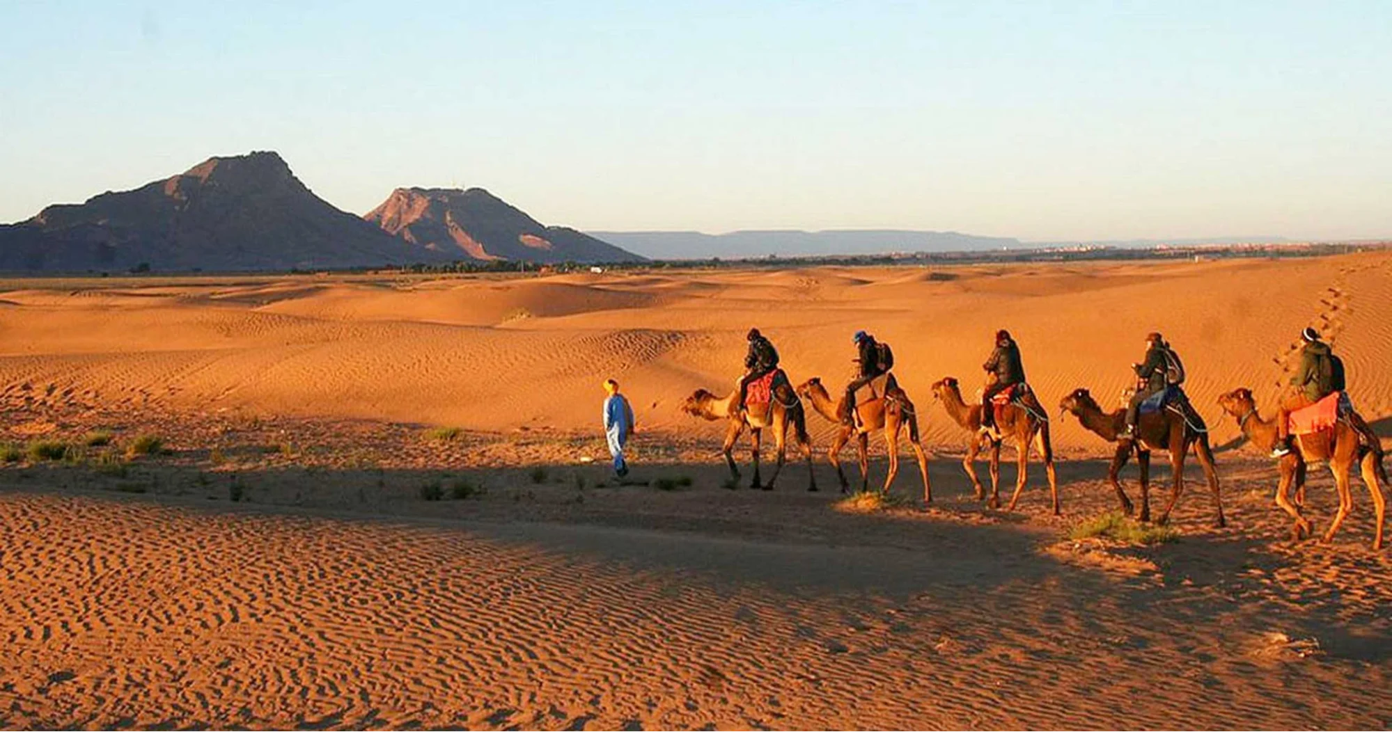 Sahara Desert Erg Chebbi dunes Morocco